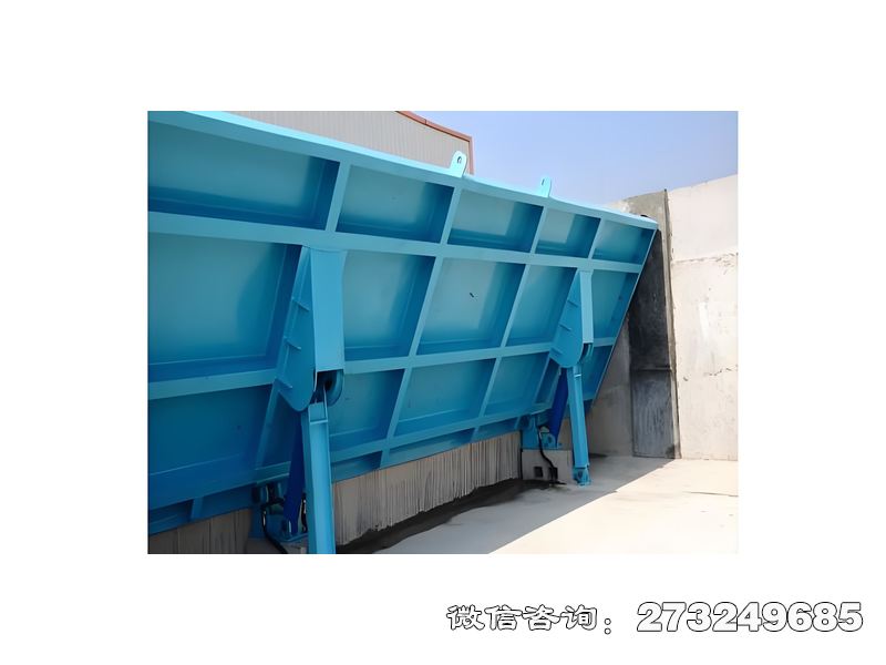 底轴旋转翻板坝用于河道治理与航运工程，由水务局、交通部门及水利工程公司采用。底轴旋转结构节省空间，支持大流量泄洪与通航调度。钢制翻板耐高流速冲刷，适配宽河道与复杂地形，保障行洪安全与航运畅通。底轴旋转翻板坝价格电话微信联系厂家。