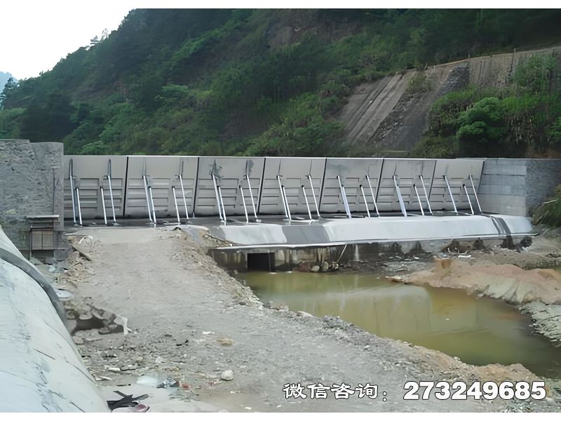 城市河道亲水平台坝